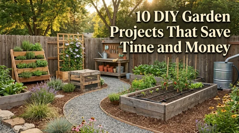 10 DIY Garden Projects That Save Time and Money