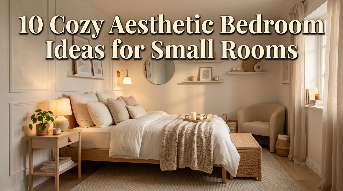 10 Cozy Aesthetic Bedroom Ideas for Small Rooms